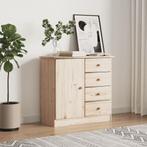 vidaXL Dressoir ALTA 77x35x73 cm massief grenenhout, Verzenden, Nieuw, 50 tot 100 cm, Grenenhout