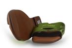 Oh My Sandals Slippers in maat 39 Groen | 10% extra korting, Kleding | Dames, Schoenen, Slippers, Verzenden, Zo goed als nieuw