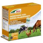 Gedroogde Koe-Kippen-Paardenmest 3kg, Tuin en Terras, Aarde en Mest, Ophalen of Verzenden