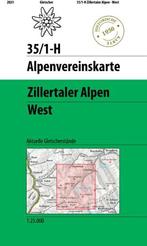Wandelkaart 35/1-H Zillertaler Alpen West Historische kaart!, Boeken, Atlassen en Landkaarten, Nieuw, Verzenden