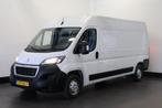 Peugeot Boxer 2.2 BlueHDi L3H2 140PK EURO 6, Auto's, Bestelauto's, Stof, Gebruikt, Wit, Airbags