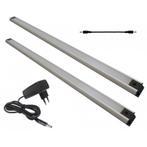 Complete verlichtingsset met 2 LED lampen, connectorkabel en, Ophalen of Verzenden, Nieuw