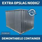 TE KOOP / NIEUWE demontabele 4 meter containers / groen/mooi, Nieuw