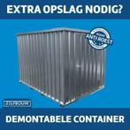 TE KOOP / NIEUWE demontabele 4 meter containers / groen/mooi, Nieuw