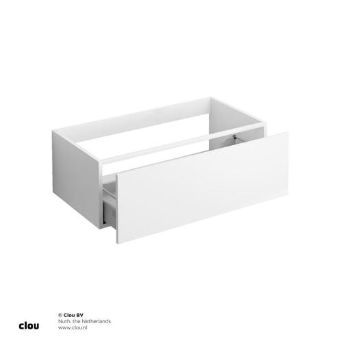 Ladekast Clou Hammock 90cm Push-to-Open Mat Wit, Doe-het-zelf en Verbouw, Sanitair, Bad, Nieuw, Ophalen of Verzenden