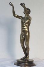 sculptuur, Biddende jongen aan de zonnegod - 31 cm - Brons, Antiek en Kunst