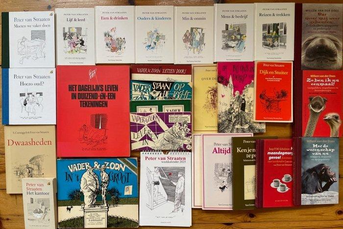 Peter van Straaten - 27 uitgaven, waarvan 12 in eerste druk, Antiek en Kunst, Antiek | Boeken en Bijbels