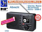 DAB+ digitale radio Eenvoudige bediening Goed geluid Accu, Ophalen of Verzenden, Nieuw, Radio