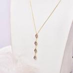 Zonder minimumprijs - Halsketting Zilver - Tanzaniet -, Nieuw