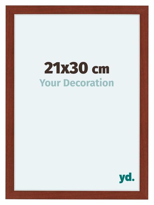 Fotolijst 21x30 cm - Kersen - MDF - Como, Huis en Inrichting, Woonaccessoires | Lijsten, Nieuw, Verzenden