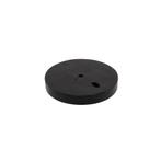P+E Deurstopper verhogingsschijf ø85mm rubber zwart, Verzenden, Nieuw