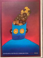 Jean Michel Folon - 8 X posters 1977, Antiek en Kunst