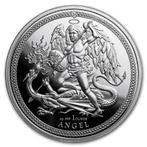 Isle of Man - Angels - 1 oz 2017 (100.000 oplage), Postzegels en Munten, Munten | Europa | Niet-Euromunten, Verzenden, Losse munt