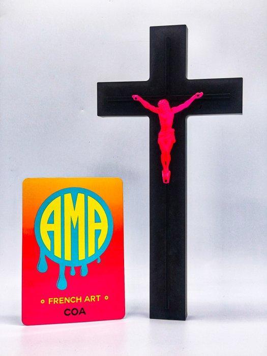 AMA • Pope - Neon Paradise, Antiek en Kunst, Kunst | Designobjecten