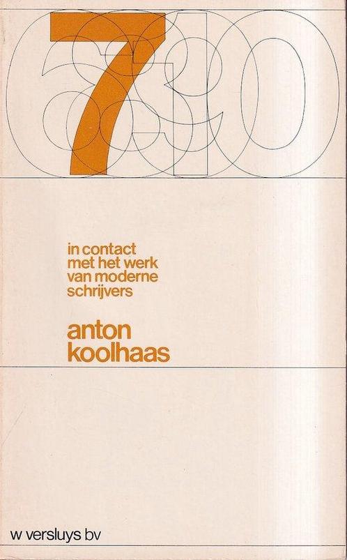 Anton koolhaas 9789024911059 B.W.M. Weck-v.d. Biggelaar, Boeken, Schoolboeken, Gelezen, Verzenden