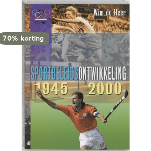 Sportbeleidsontwikkeling 1945-2000 9789060764848 W. de Heer, Boeken, Hobby en Vrije tijd, Zo goed als nieuw, Verzenden