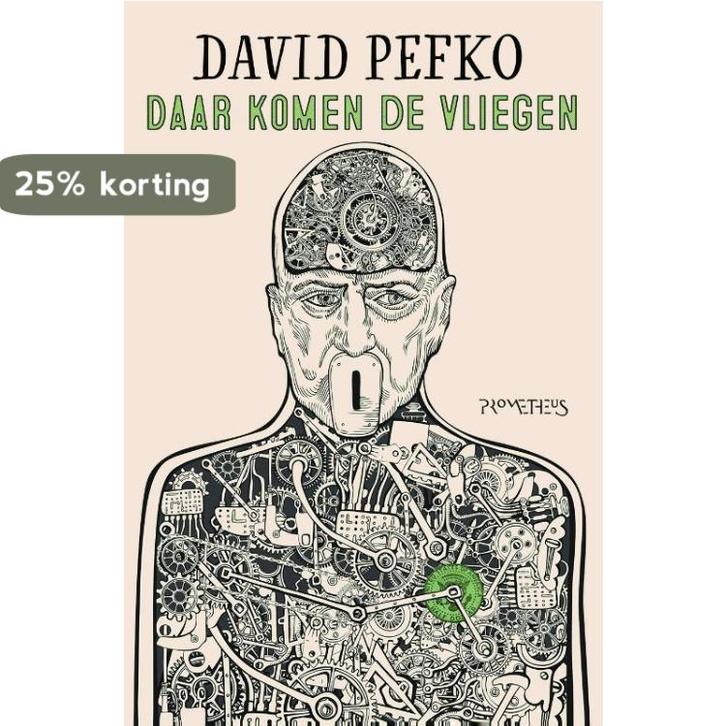 Daar komen de vliegen 9789044618839 David Pefko, Boeken, Romans, Gelezen, Verzenden