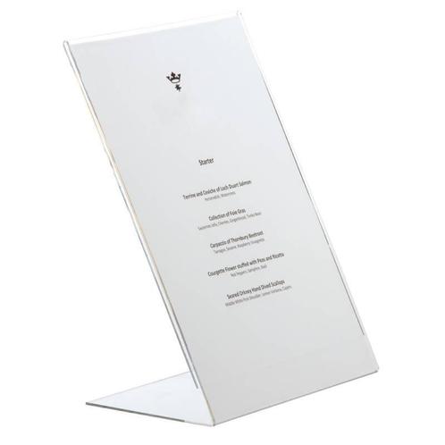 Menu en informatie houder - A4, Zakelijke goederen, Horeca | Keukenapparatuur, Nieuw in verpakking, Verzenden