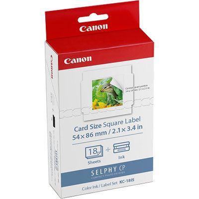 Canon KC-18IF 54x86mm Stickers 18 Sheet, Audio, Tv en Foto, Fotografie | Fotopapier, Nieuw, Ophalen of Verzenden