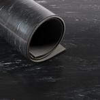 Rubber loper / rubbermat op rol - Marmerlook Zwart 3 mm -, Doe-het-zelf en Verbouw, Overige Doe-het-zelf en Verbouw, Verzenden