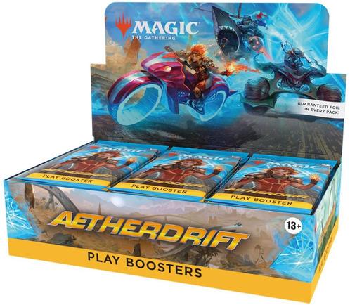 Magic the Gathering - Aetherdrift Play Boosterbox | Wizards, Hobby en Vrije tijd, Verzamelkaartspellen | Magic the Gathering, Nieuw