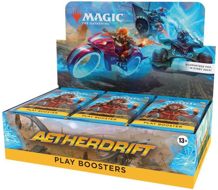 Magic the Gathering - Aetherdrift Play Boosterbox | Wizards, Hobby en Vrije tijd, Verzamelkaartspellen | Magic the Gathering, Nieuw