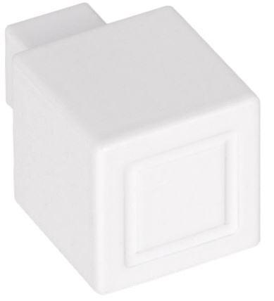 Meubelknop SQUARE JB20M mat wit 20 mm, Doe-het-zelf en Verbouw, Hang- en Sluitwerk, Verzenden