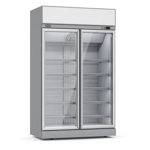 Koelkast | 2 Glasdeuren | 1000L Combisteel, Zakelijke goederen, Horeca | Keukenapparatuur, Verzenden
