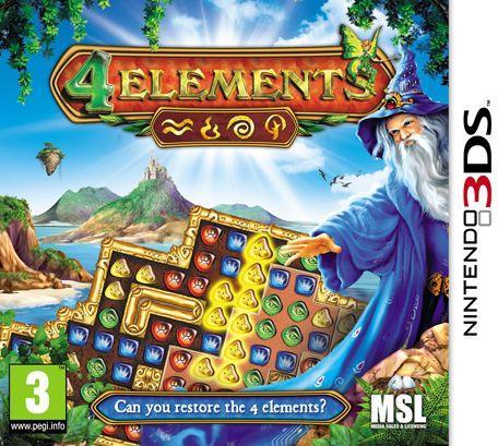 4 Elements-Standaard (3DS) NIEUW, Spelcomputers en Games, Games | Nintendo 2DS en 3DS, Nieuw, Ophalen of Verzenden