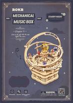 Robotime Muziekdoos Starry Night DIY Miniatuur Knutselen, Verzenden, Nieuw
