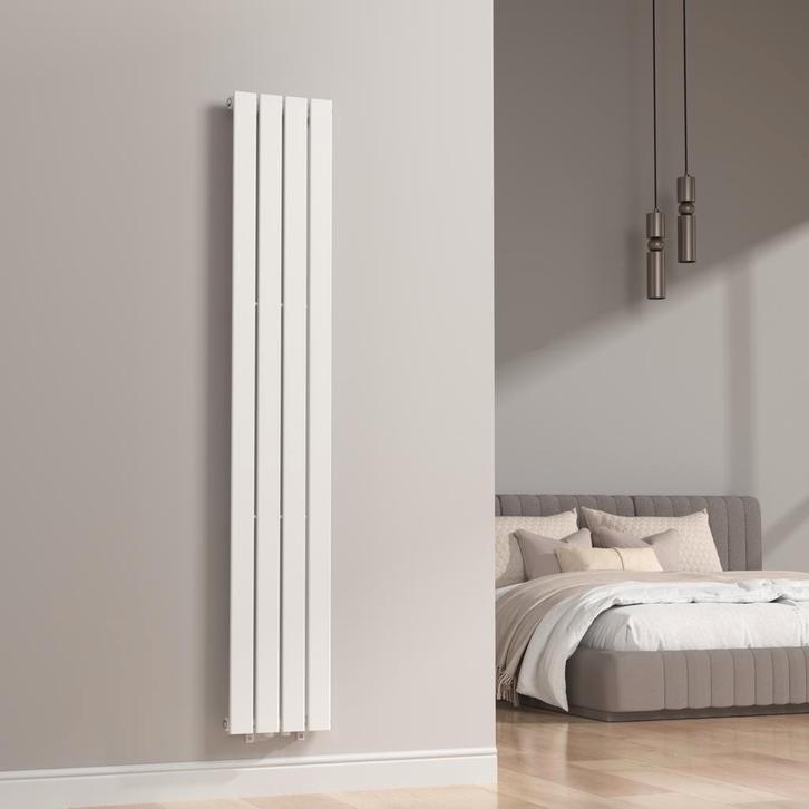 [neu.haus] Designradiator Nore 180x30x5,2 cm wit, Doe-het-zelf en Verbouw, Verwarming en Radiatoren, Verzenden