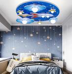 Kinderkamer LED Plafondlamp – Cartoon Blauw met Sterren 35W, Huis en Inrichting, Lampen | Plafondlampen, Verzenden, Nieuw