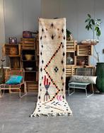 Modern Marokkaans lopend tapijt – met de hand geweven wol –, Nieuw