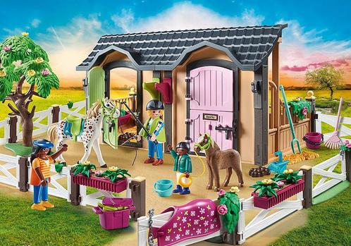 Playmobil Country 70995 Rijlessen met paardenboxen, Kinderen en Baby's, Speelgoed | Playmobil, Nieuw, Ophalen of Verzenden
