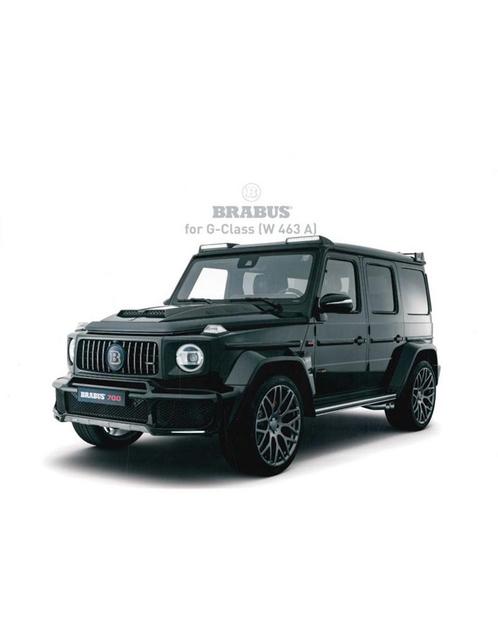 2018 BRABUS G-CLASS BROCHURE ENGELS | DUITS, Boeken, Auto's | Folders en Tijdschriften