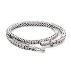 Tennis armband - 14 karaat Witgoud Diamant (Natuurlijk, Sieraden, Tassen en Uiterlijk, Antieke sieraden
