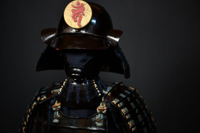 Yoroi volzet Samurai-harnas - Koper, Zijde, Ijzer - Japan -, Antiek en Kunst, Antiek | Overige Antiek