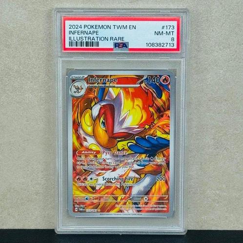 Pokémon Graded card - Infernape #173 - Pokémon - PSA 8, Hobby en Vrije tijd, Verzamelkaartspellen | Pokémon
