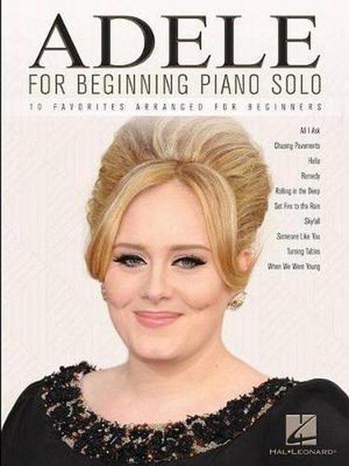Adele For Beginning Piano Solo 9781495058837 Adele, Boeken, Taal | Engels, Gelezen, Verzenden