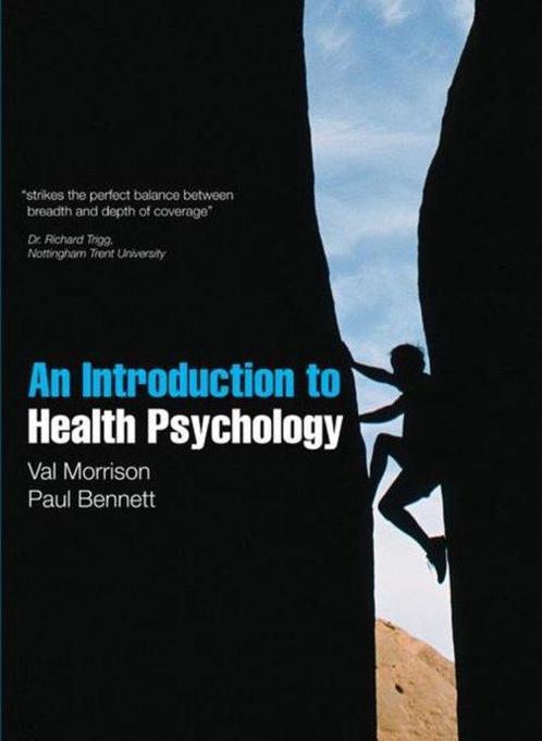 Introduction To Health Psychology 9780273718352 Val Morrison, Boeken, Overige Boeken, Gelezen, Verzenden