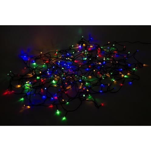 Benson Lichtsnoer - 200 gekleurde LEDs - 24 meter - time..., Tuin en Terras, Buitenverlichting, Nieuw, Ophalen of Verzenden