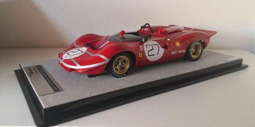 Tecnomodel 1:18 - Model sportwagen - Ferrari 350 P4 Can-Am, Hobby en Vrije tijd, Modelauto's | 1:5 tot 1:12