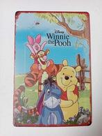 Winnie the pooh  Walt Disney Metalen Bordje 30 bij 20 cm, Verzenden, Gebruikt