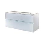 Onderkast Best Design Bora Greeploos 120cm 4 Laden Glans Wit, Doe-het-zelf en Verbouw, Sanitair, Ophalen of Verzenden, Nieuw, Bad