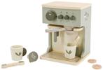 Label Label Olijfgroen Houten Espresso Machine LLWT-27648, Kinderen en Baby's, Speelgoed | Houten speelgoed, Verzenden, Nieuw