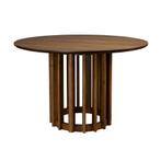 *WOONWINKEL* Dutchbone Barlet Walnut Ronde Eettafel Walnoot, Verzenden, Nieuw