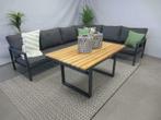 Te Velde tuinmeubelen palazzo lounge dining set links, Nieuw, Bank, Teakhout, Loungeset