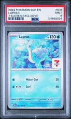 PSA 9 | Lapras 7-Eleven Exclusive | Stellar Crown | 031/142, Ophalen of Verzenden, Nieuw