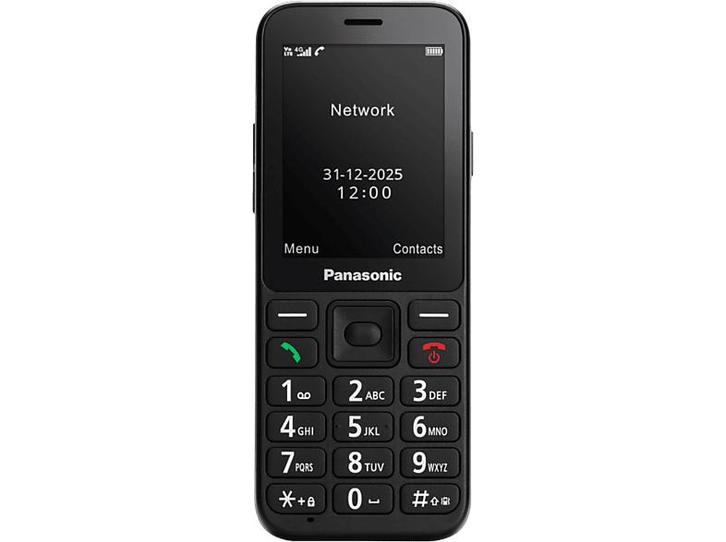 Panasonic -   Senior Feature Phone 4g - 128 Mb Zwart, Telecommunicatie, Mobiele telefoons | Overige merken, Nieuw, Zonder abonnement