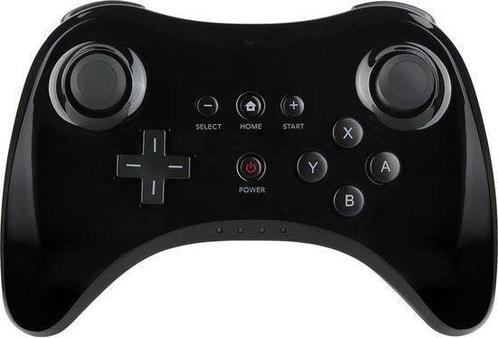 Pro Controller voor Nintendo Wii U - Zwart, Spelcomputers en Games, Spelcomputers | Nintendo Consoles | Accessoires, Zo goed als nieuw